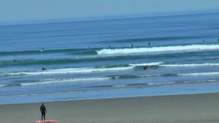 Westport Washington  Surfing [upl. by Ireva]