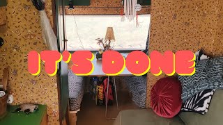 35 year old Caravan renovation  part 66 [upl. by Bamby557]