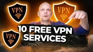 10 Best FREE VPN 2024 [upl. by Rainger]