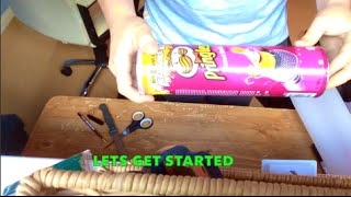 how to make a pinhole camara using a pringles can [upl. by Attelocin]