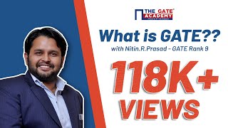 What is GATE with NitinRPrasad  GATE Rank 9  Benefits of GATE exam  Lakshya GATE [upl. by Niledam]