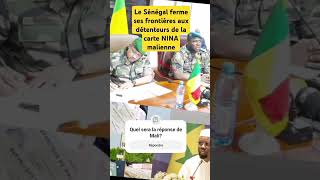 MALI  SÉNÉGAL shortsviral mali senegal cedeao balthazar [upl. by Juliano420]