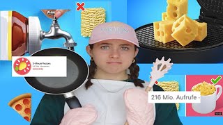 VERRÜCKTE 5 MINUTE CRAFTS REZEPTE TESTEN [upl. by Guzel203]