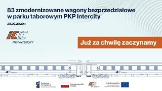 83 zmodernizowane wagony bezprzedziałowe w parku taborowym PKP Intercity [upl. by Loris]