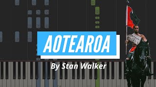 Learn How to Play Aotearoa by Stan Walker  Māori Piano Lesson Tutorial  Starting In Te Reo Māori [upl. by Simona]