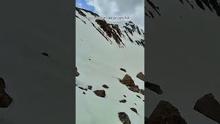 Frozen batsar lake pir panchal in June 2024 kashmir mountains trekkingdiaries travel [upl. by Ennaihs]