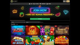 Riobet casino review 2023 with 70 free spins no deposit bonus  Best casino New Zeland [upl. by Bryana]