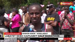 Kiplagat Marion Win Kapsabet Half Marathon 21km Race [upl. by Janyte]