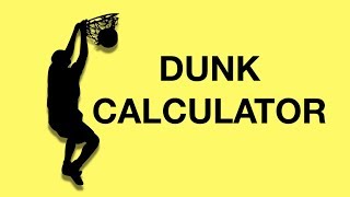 Dunk Calculator Vertical Jump Calculator [upl. by Annawot]