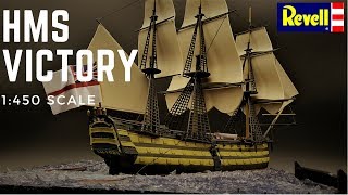 Revell HMS Victory 1450 Scale [upl. by Fagin781]