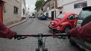 EN BICICLETA 4K POR LAS CALLES DE LA MAGDALENA CONTRERAS CDMX 4K [upl. by Yellas]