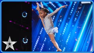 An IMMACULATE performance from 7yearold Skylar Blu  Unforgettable Audition  Britains Got Talent [upl. by Ewald]