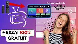 COMMENT CONFIGURER IPTV SMARTERS PRO SUR TOUS LES FIRESTICKS  DÉTAILS DE CONNEXION GRATUITS [upl. by Standice]