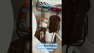 The Proper Way to Use Baking Soda as a Deodorizer in Your Bathroom ProCleaningTool shorts [upl. by Vidovik]