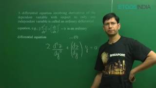 Differential equations I CBSE I Mathematics I Manoj Chauhan MC Sir  Etoosindia [upl. by Soalokcin]