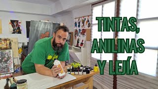 Transforma Tu Arte Técnicas con Tinta Anilinas y Lejía Explicadas [upl. by Damita255]