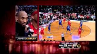 Carmelo Anthony  All Star Game Interview [upl. by Naivatco]