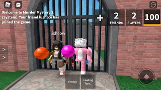 1v1 with lushco in Murder Mystery 2 [upl. by Leticia]