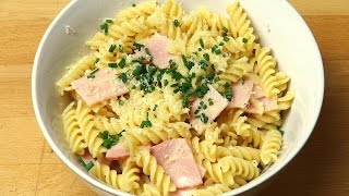 Ham and Egg Pasta  One Pot Chef [upl. by Ettebab]