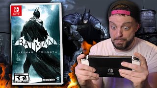 Batman Arkham Trilogy For Nintendo Switch  The Good Bad And UGLY [upl. by Gerik]