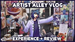 Artist Alley Vlog 🎨 Dokomi 2024  Experiences and advices [upl. by Netsreik]