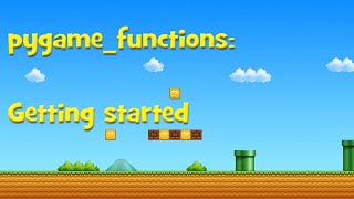 introducing pygame python First video [upl. by Oswell]