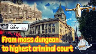 The Old Bailey  Newgate Prison  London Public Execution Site [upl. by Harimas]