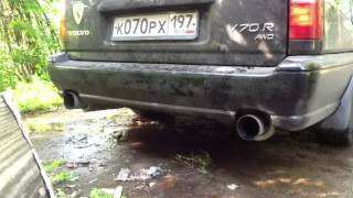 Volvo V70R 99 With Yamaha exhaust [upl. by Atiken]