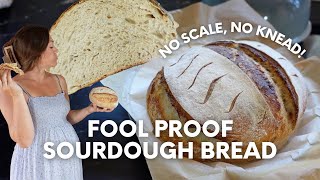 Sourdough Artisan Bread Recipe [upl. by Sarene]