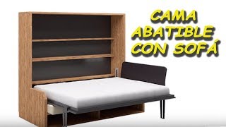 Litera y sofá cama VERSATILE para dormitorios juveniles [upl. by Annayram]