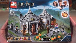 Pure build LEGO Harry Potter Hagrids Hut Buckbeaks Rescue 75947 in real time ASMR [upl. by Noirad779]