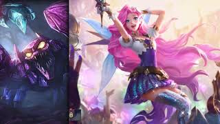 Interacciones Seraphine con azir jinx Jhin camille skarner vi sona  lux ekko neeko [upl. by Bohlen639]