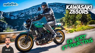 KAWASAKI Z650RS I TEST MOTORLIVE [upl. by Geesey681]