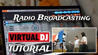 Radio Broadcasting Technical Director Virtual DJ Tutorial  TAGALOG [upl. by Fulviah382]