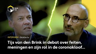 Tijs van den Brink in debat over feiten meningen en zijn rol in de coronakloof… [upl. by Ventura]