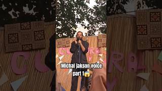 Michal Jackson voice part 1youtubeshortsvideo 😜😜😜😜 [upl. by Otsuj]