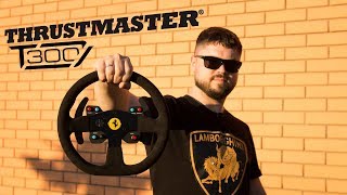 Лучший народный руль Обзор Thrustmaster T300 Ferrari Integral Racing Wheel Alcantara Edition [upl. by Heller]