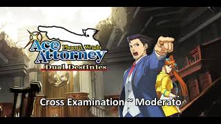 Cross Examination Moderato Extended  Phoenix Wright Ace Attorney Dual Destinies Soundtrack [upl. by Cirle]