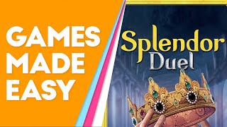 Splendor Duel How to Play and Tips [upl. by Tacita]