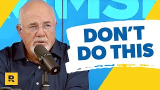 Dave Ramsey Melts 27YearOld’s Dream [upl. by Blaise]