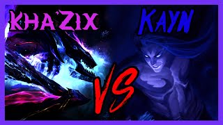 How To OutCarry KhaZix As Blue Kayn skill matchup feat boosted adc on my team haha [upl. by Laveen847]