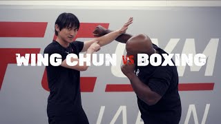 Wing Chun vs Boxing With Sifu Nate [upl. by Kahl]