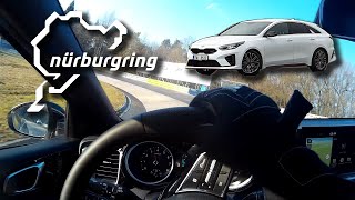 2019 Kia Proceed GT Nürburgring Nordschleife Tourist Lap  POV [upl. by Curkell]