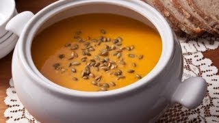 How to Make Easy Roasted Butternut Squash Soup  The Easiest Way [upl. by Rim]