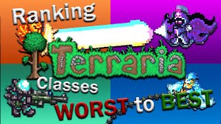 Ranking Terraria Classes from Worst to Best [upl. by Esli642]