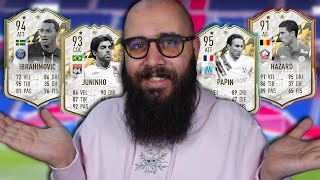 Ho aggiunto una ICON ad ogni Squadra di Ligue 1 su FIFA 22 [upl. by Ekusoyr]