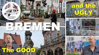 Bremen Revealed Stunning Sights Shocking Graffiti and Stellplatz Review [upl. by Ellehcsar561]