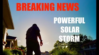 WARNING SOLAR STORM COMING what they are not telling you [upl. by Ailad]