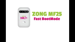 How do you enter Zong Bolt MF25 in fast boot mode URDUHindi martview unlockDevice [upl. by Begga110]