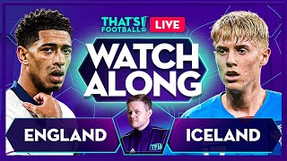 ENGLAND vs ICELAND LIVE with Mark Goldbridge [upl. by Eslehc398]